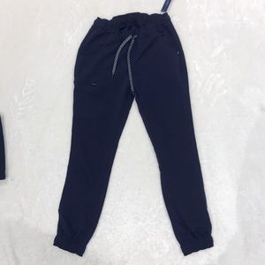 NWT Jaanuu navy blue ca scrub bottoms